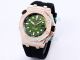 Copy Audemars Piguet Royal Oak Offshore Diver Watch Green Dial Rubber Strap 42MM (4)_th.jpg